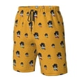 thumbnail image 5 of Kdxio Cute Dog Pattern Mens Casual Shorts - Drawstring Summer Beach Sports Shorts for Men, 5 of 9