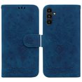 thumbnail image 2 of Feishell Wallet Phone Case for Samsung Galaxy A14 5G,for Women Men,Butterfly & Rose Embossed PU Leather Magnetic Clasp Flip Stand Card Slots Shockproof Ultra Thin Protective Cover,Blue, 2 of 9