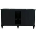 thumbnail image 6 of 61 in. Single Wooden Vanity  Dark Gray Black Galaxy Granite Round Sink, 6 of 12