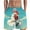 Mint Green, variant on Men's Novelty Rooster Print Beach Shorts Quick Dry Swimwear Holiday Party Sports Running Swim Board Shorts Bathing Suits