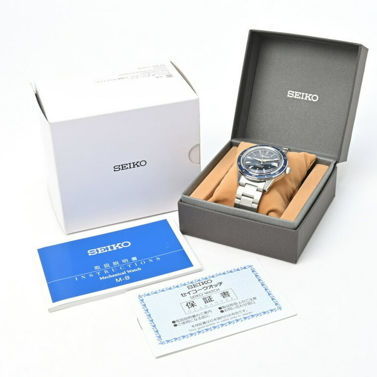 Pre-Owned Seiko Presage Style60s Watch Shop Limited Model SARY223 