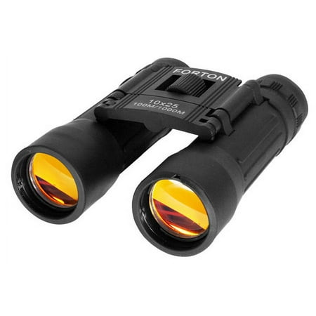 Black 10 x 25 Binoculars