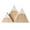 A, variant on XMMSWDLA Happy Birthday Decorations3pc Different Sizes Mini Mountain Shelf Decor Mountain Shelf Stand Wood Mountain Decor Princess Party Decorations