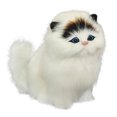thumbnail image 1 of Mialoley Simulated Animal Model, Cat Plush Children Toys, Solid Color Plush Little Kitty Toy, Decor for Table Showcase, Family Toy Doll, 1 of 6