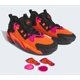 thumbnail image 1 of Adi - das BYW Select Basketball Shoes Size Men's 9.5 Black Orange Pink BOOST IG4936, 1 of 6