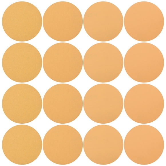 40 Uds papel de lija almohadillas de lijado redondas papeles de lija de pulido surtidos para muebles carpintería coche