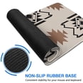 thumbnail image 6 of Long Mouse Pads for Desk,Boho Brown and Black Ethnic Pattern Desk Mats on Top Of Desks, Desk Mouse Pad Extra Large with 3mm Non-Slip Base and Stitched Edge for Gaming,Office,Work,Home 31.5"x11.8", 6 of 6