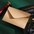 thumbnail image 4 of OULII Wedding Envelopes Kraft Color 30Pcs for Party Invitations and Letters, 4 of 8