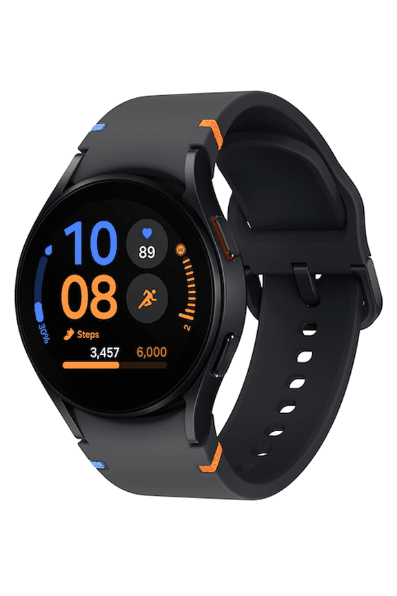 Restored Samsung Galaxy Watch FE (Wifi + LTE) 40mm Black Aluminum Black Sport Band (Refurbished)