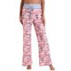 thumbnail image 1 of Pantalones de mujer Pantalones con diseño de lazo de cintura alta Pantalones Poliéster Lavado a máquina para deportes en casa 2049 M, 1 of 5