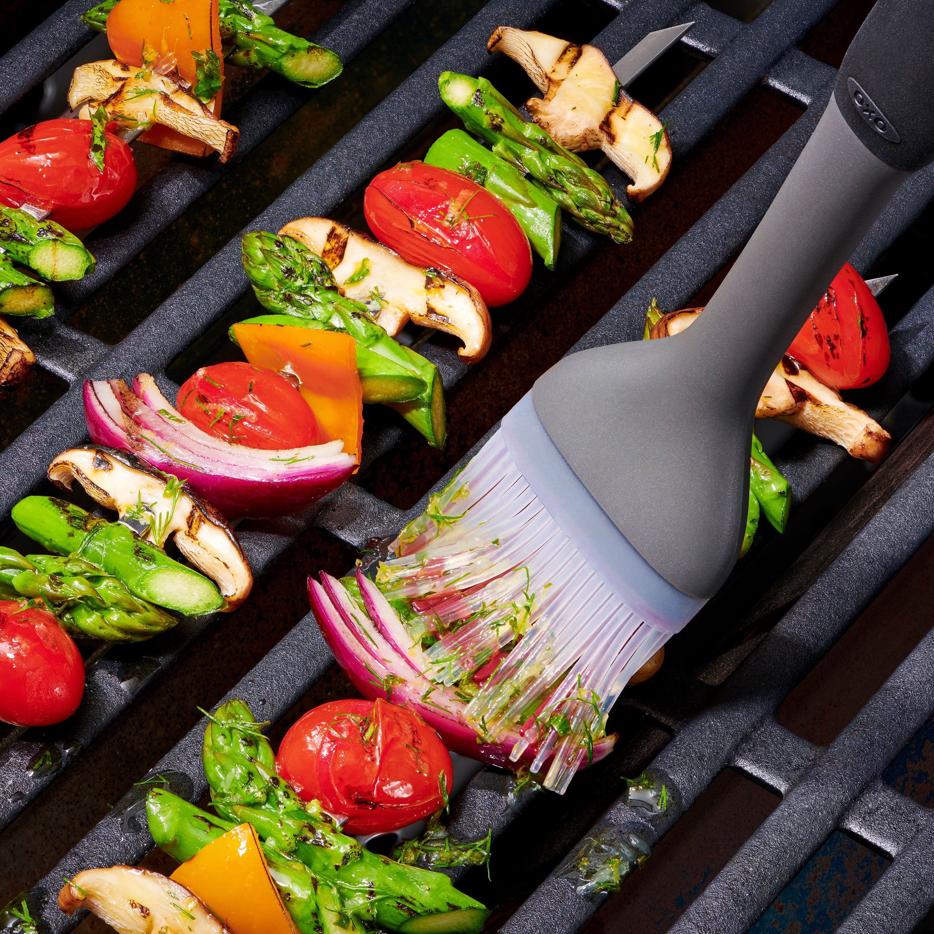 OXO Softworks Grilling Basting Brush, Gray