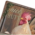 thumbnail image 5 of Retro Iron Hanging Plate Nice Butt Chicken Vintage Metal Tin Sign Iron Painting for Bathroom Home Bar Coffee Kitchen Wall Decor Toilet Posters Rustic Wall Art Housewarming Gift 5.5"x8", 5 of 7