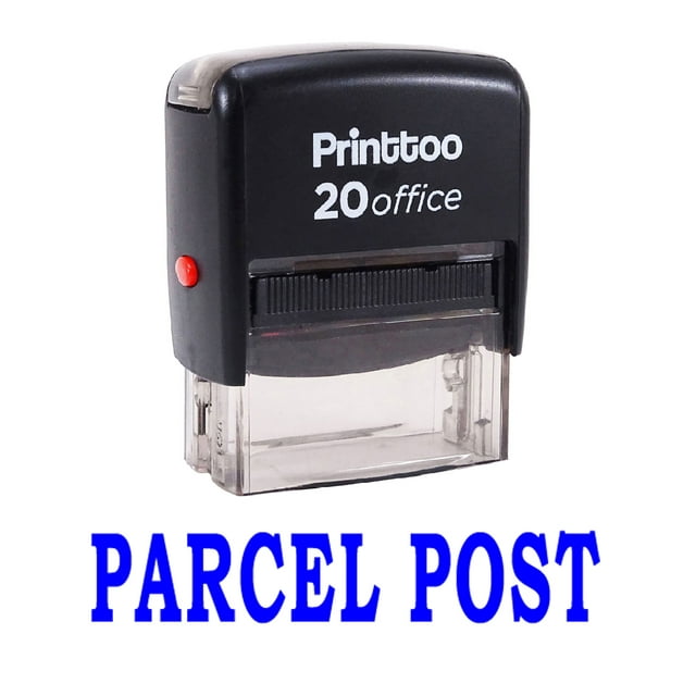 Printtoo Timbre Postal de Bureau en Caoutchouc avec Encre Bleue