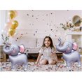 thumbnail image 2 of Globo DOINIDAMI Elefante 63 cm 3D Safari en la Selva 2 unidades, 2 of 7