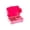 Pink, variant on 3-Compartment Lunch Box - Reusable Meal Prep Container for & Adults, Leak-Proof Food Storage with Silicone Sealing Ring, Ideal for , Work, and Picnics - Dishwasher Safe Bento Box Pink