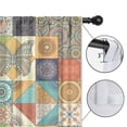 thumbnail image 4 of Blackout Kids Curtains,Boho Bohemia Flower Childrens Insulated Curtains Set Of 2,Bedroom Essentials,Toddler Room Decor 42"x54"(106x137cm), 4 of 4