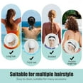 thumbnail image 4 of Bonnet de Bain en Silicone en Forme de Bulle pour Réduire la Traîne Warer, Bonnet de Natation Réutilisable pour Femmes et Hommes Gardant la Coiffure Inchangée, 4 of 5