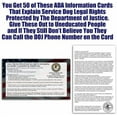 thumbnail image 4 of ADA Service Dog Law Cards 2025 - The Original 50 ADA Service Dog Information Cards - These Card State Your Legal Rights - Let People Know Your Rights, 4 of 6