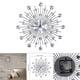 thumbnail image 4 of Reloj de Pared ANGGREK Decorativo Metálico Brillante para Cocina Sala de Estar y Dormitorio, 4 of 8