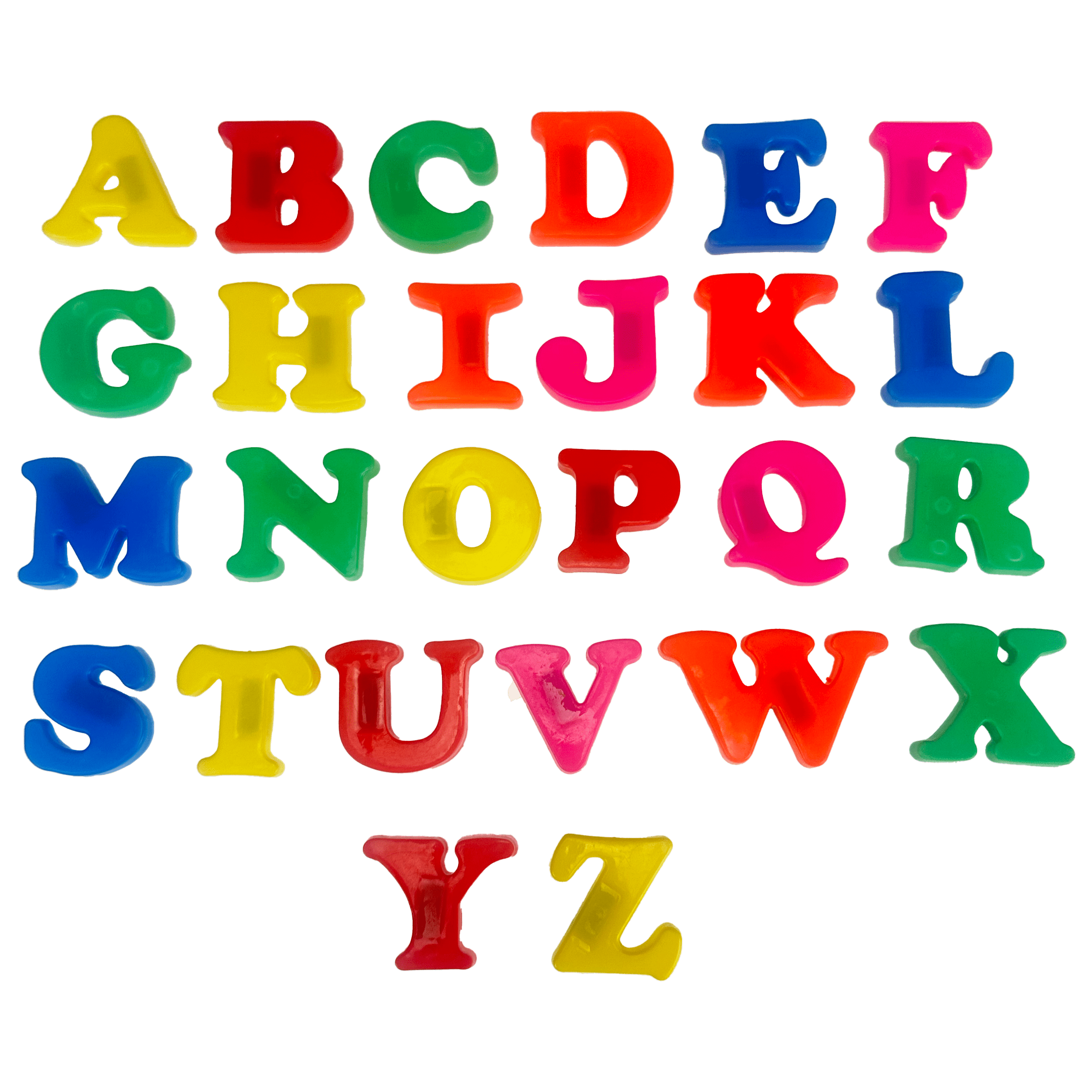 abc★ JA-RU ABC's Magnetic Letters or Numbers, 26 Pieces, Multi