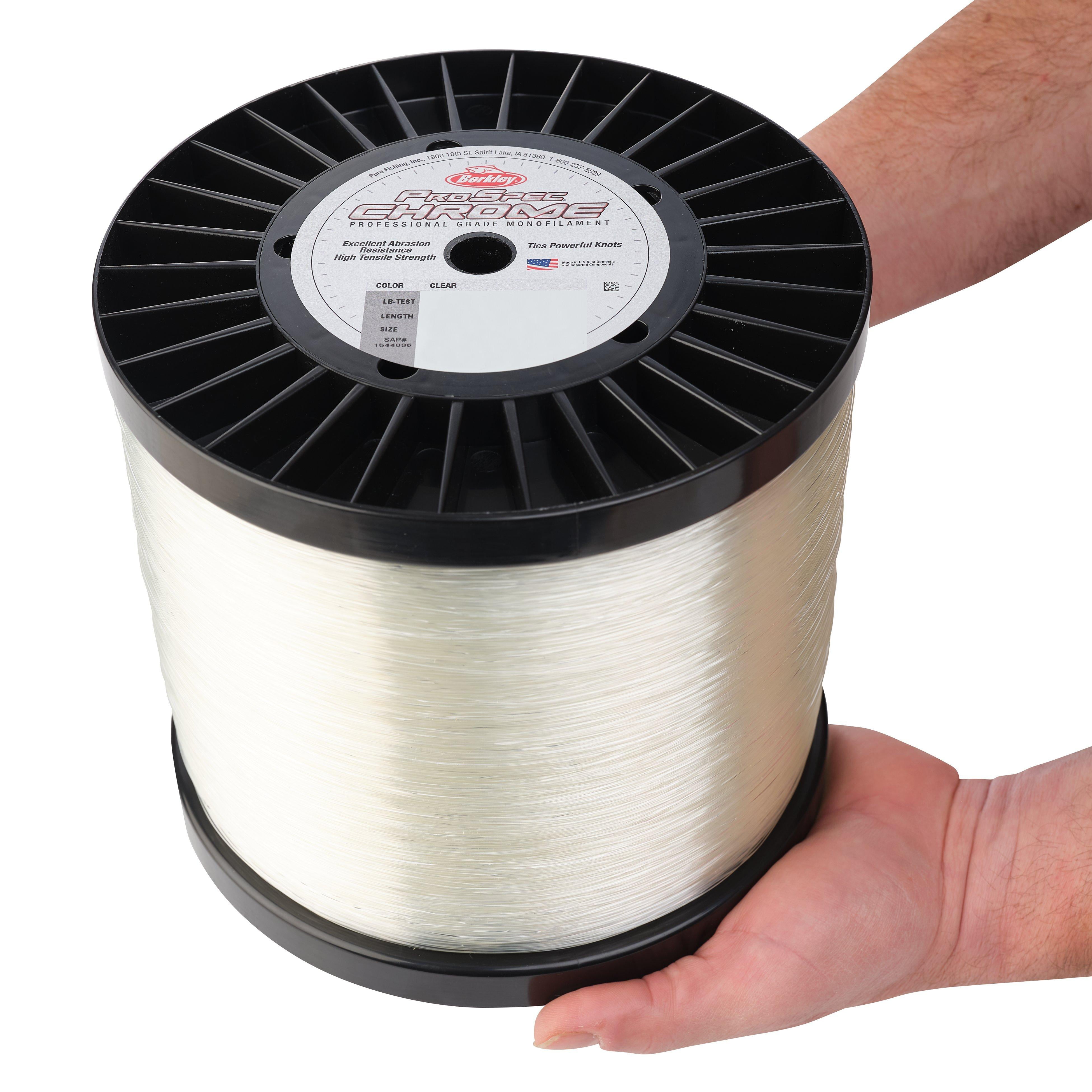 Berkley ProSpec® Chrome Monofilament Fishing Line, Clear, 50 lb Test Strength, 5000 yd