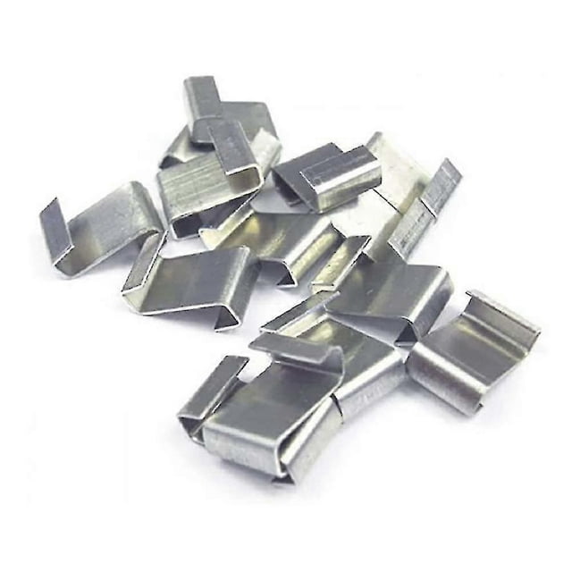 KAIYANG Clips de alambre para vidrio de invernadero de acero inoxidable tipo WZ para jardín (50 piezas)