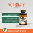 thumbnail image 2 of Suplemento Vitamina con Ginkgo Biloba 100 Comprimidos, 2 of 7