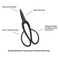thumbnail image 4 of GARDEN GURU Professional Bonsai Scissors 200mm - Traditional Butterfly Bonsai Pruner Shear for Precise Trimming Pruning and Deadheading of Flowers Plants, Japanese Bonsai Garden Tools (4 Pack), 4 of 7