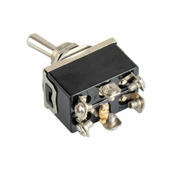 Switch Interrupteur à bascule marche arrêt on off 3 pins