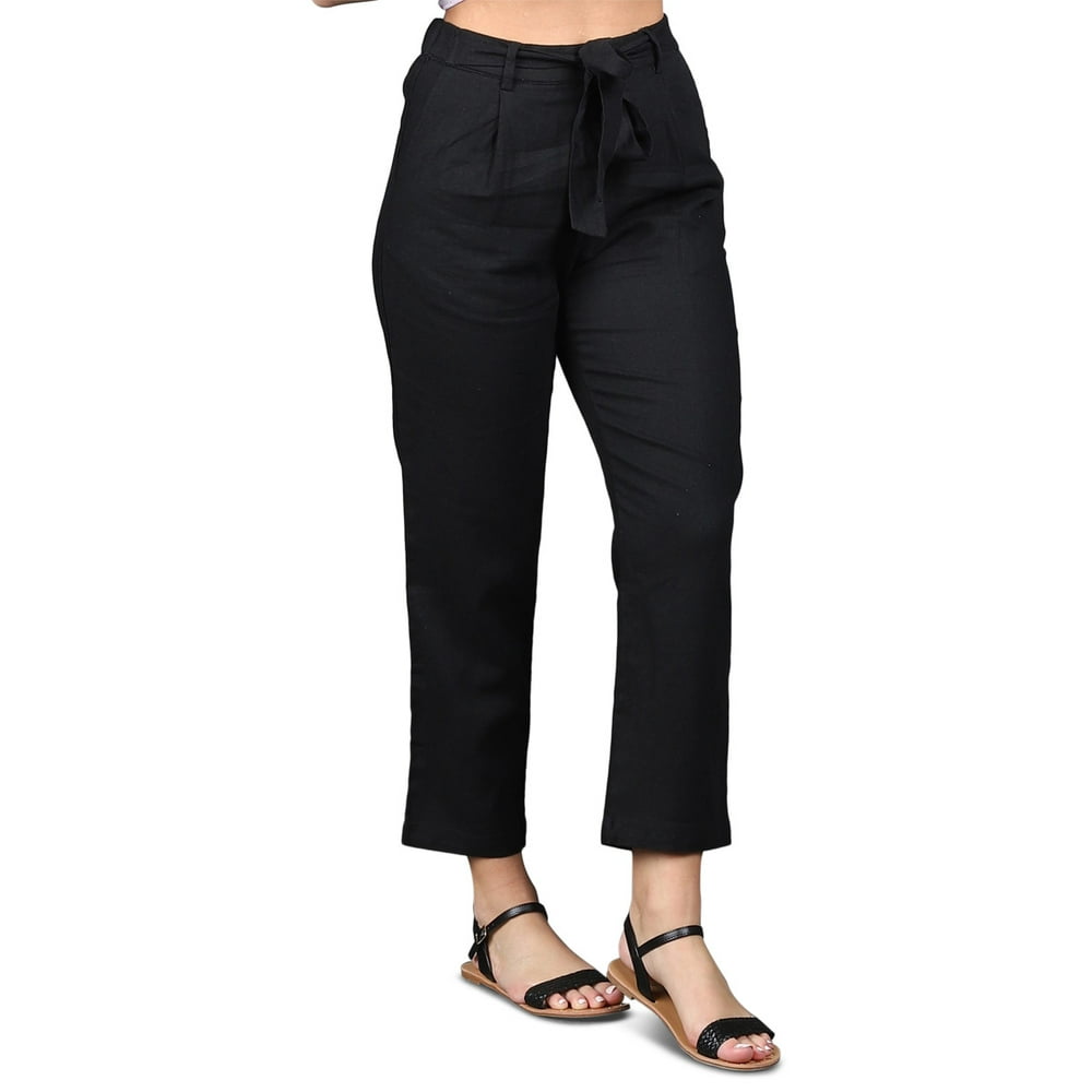 Love Tree Fashion Cropped Linen Pants