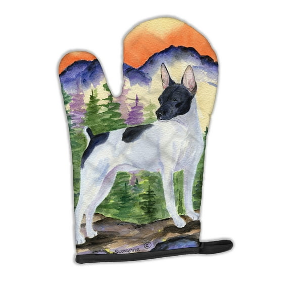 Caroline's Treasures Rat Terrier Oven Mitt