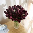 thumbnail image 4 of Artificial Flowers Fake Flower Tulip Latex Material 10pcs, 4 of 6