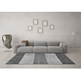 thumbnail image 3 of Ahgly Company Indoor Square Abstract Gray Modern Area Rugs, 5' Square, 3 of 4