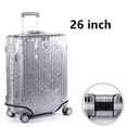 thumbnail image 1 of PVC Transparent Thicken Luggage Protector Cover For 18-30inch Suitcase Protector Cover Suitcase Cover Luggage Cover 2# 26 inch, 1 of 6
