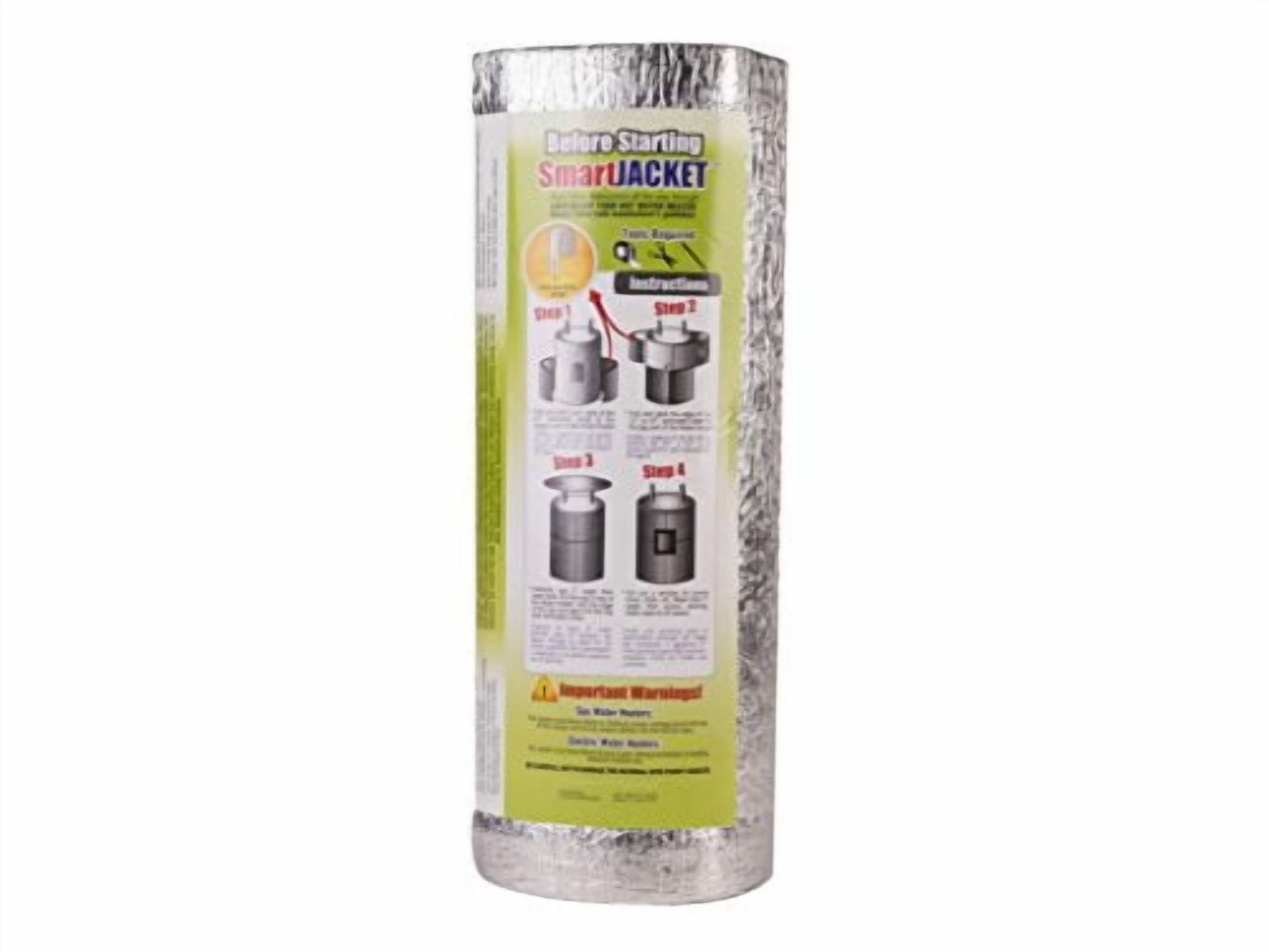 SmartJacket Water Heater Blanket Insulation Cover KIT 30 to 60 Gallon","accessoriesIncluded