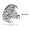PBAZIH HighPressure Shower Head Replacement Easy Clean Adjustable