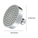thumbnail image 3 of Cabezal de ducha de alta presión | Rociador de lluvia universal de plástico ABS, fácil de instalar en 1 minuto | Caudal de agua ajustable | Boquillas de goma fáciles de limpiar | Reemplazo para una, 3 of 8