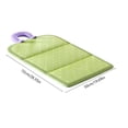 thumbnail image 2 of Pet Ice Pad Dog Mat, Waterproof Polyester Sleeping Pad, Non-Slip Breathable All Season Pet Bed Mat for Indoor Beds, Balconies and Living Spaces, Light Blue/Green, 2 of 5