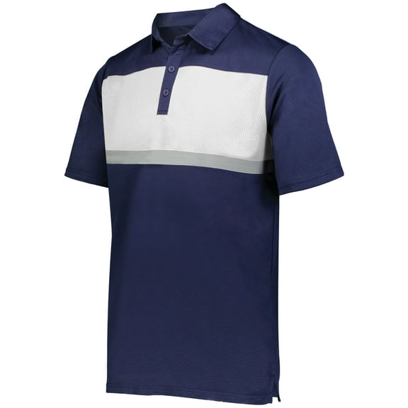 Holloway Sportswear 3XL Prism Bold Polo Navy/White 222576