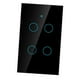 thumbnail image 1 of Interruptor Inteligente, Interruptor de Pantalla Tactil, Panel de Interruptor Wifi de Un solo Círculo, Compatible Con 22 Idiomas en TODO El Mundo y Control Remoto por Voz, 1 of 7