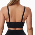 thumbnail image 4 of STARLAN Push up Sports Bras for Women Plus Size Wireless Bras Spaghetti Strap Racerback Seamless Bralette Daily Wear XL, 4 of 5