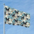 thumbnail image 2 of Picia Butterflys Printed Flag ,Butterflys Pattern Garden Flag Vertical Double,Yard Lawn Outdoor Decor 48x72", 2 of 9