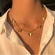 thumbnail image 2 of Collar de mariposa con colgante multicapa Vintage para mujer, gargantilla con dije de mariposa, luna y estrella, joyería Bohemia, regalo de Navidad Tan Jianjun unisex, 2 of 2