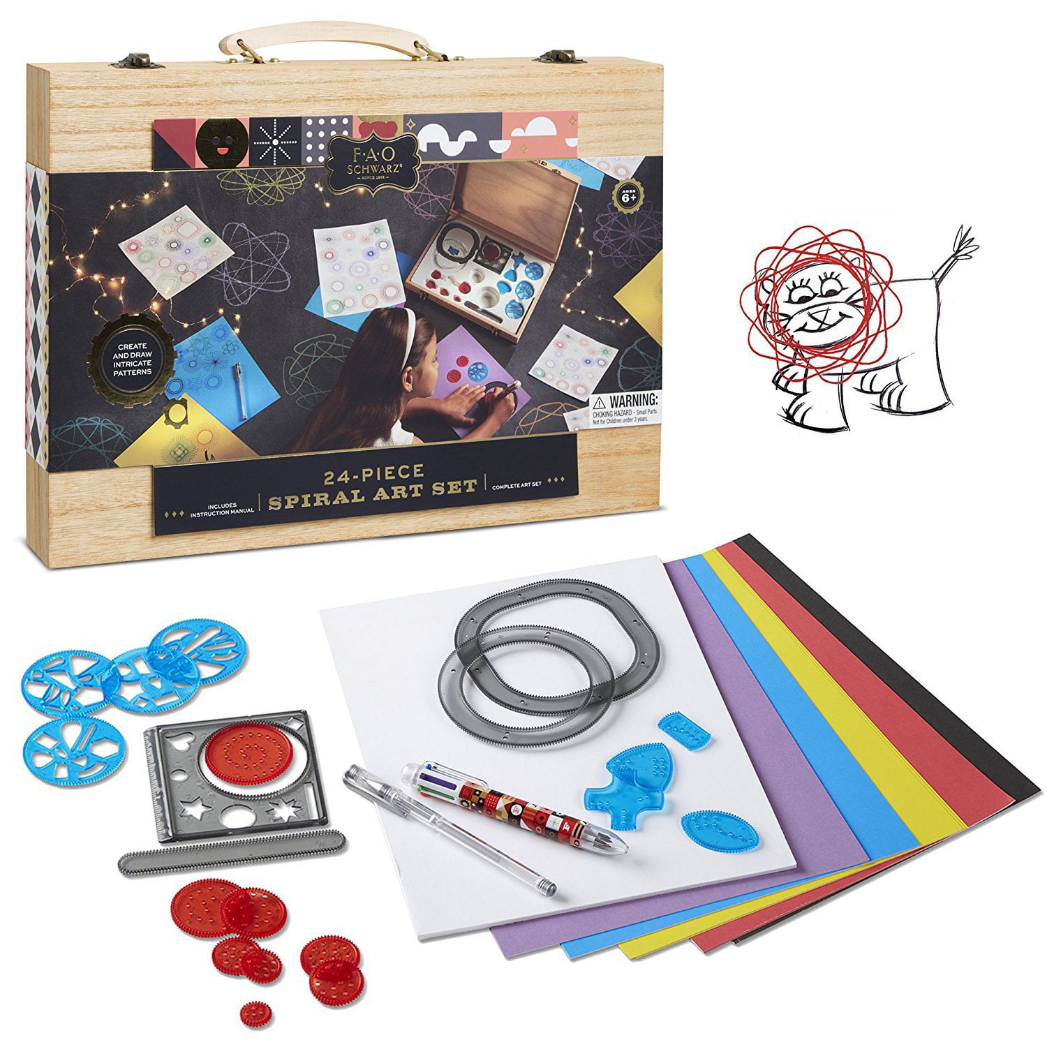 Color Zone Horizon Group Spiral Art Kit Ages 6+