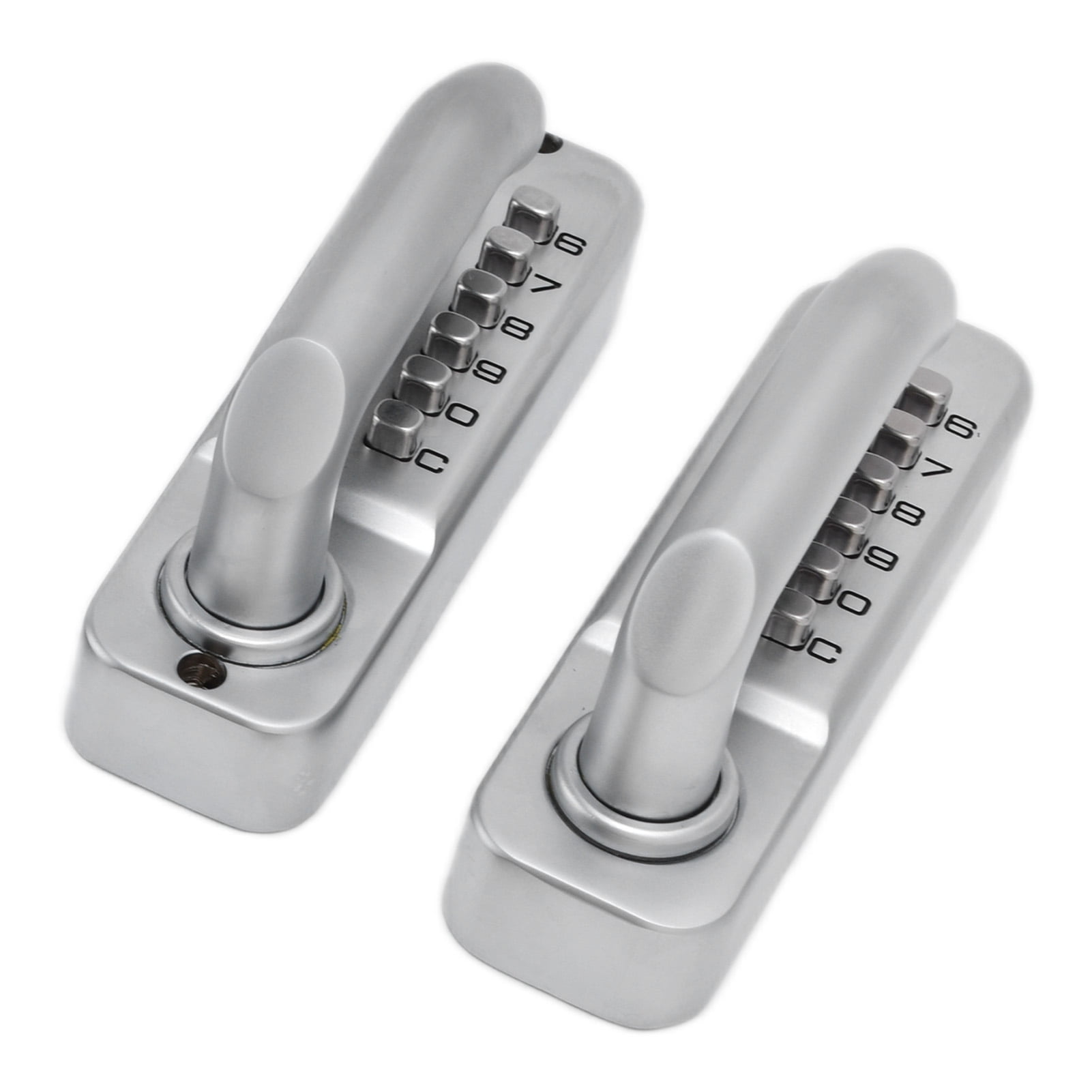 LYUMO Double Sided Handle Mechanical Combination Lock Wrought Iron