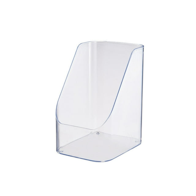 Agiferg Boîte de Rangement Polyvalente Boîte de Rangement Trapézoïdale Ouverte pour Armoire Réfrigérateur Boîte de Rangement pour Assaisonnements Cosmétiques Collations