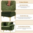 thumbnail image 6 of Wiilayok 114" U-Shaped Sectional Sofa,Chenille Modular 4 Seat Sofa Set for Living Room,Convertible L Shaped Sofa Couch Set with Chaise Lounge, Ottoman and Pillows, 6 of 8