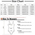 thumbnail image 3 of JIUKE Bodysuits for Women Long Sleeve Scoop Neck Jumpsuits Stretchy Slim Fitted Basic Shirts Top, 3 of 8