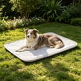 thumbnail image 6 of Leodye 1PCS Anti-slip Pet Cool Sleeping Pad Reusable Washable Cooling Bed for Puppies Kittens Indoor Sofa Crate Hot Weather Cooling Cushion -27.56x21.65in, 6 of 6