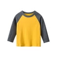 thumbnail image 6 of Ymyiu Boy Winter Clothes Boy Clothes Boys Long Sleeve Shirt 1-Pack Cotton Tees Boy Tees with Soft Stretch Fabric,Breathable Comfort,Fade Resistant Size 7-8 Years(Yellow, 7-8 Years), 6 of 6